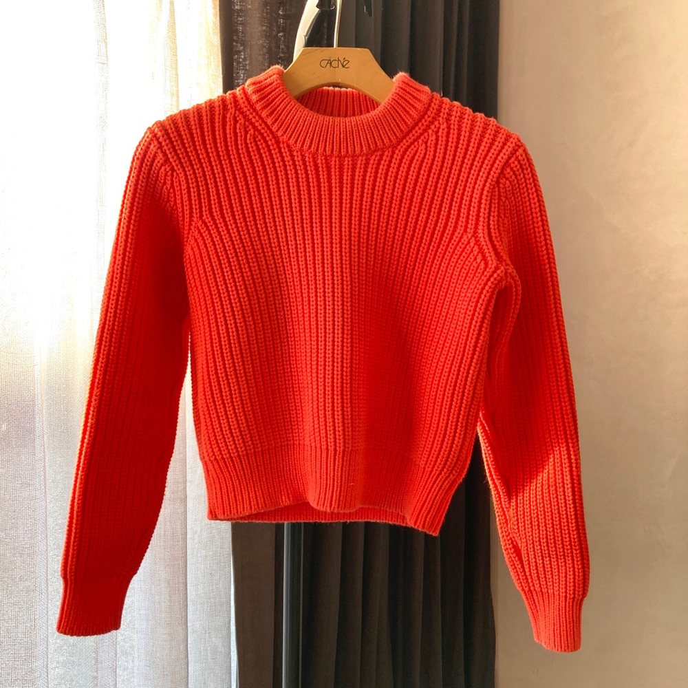 LIKE NEW Alexander Wang bright coral sweater